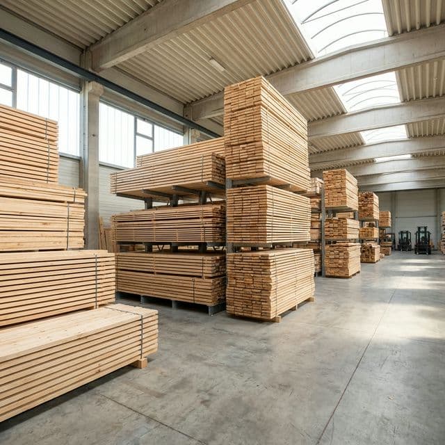 Оптовая торговля лесоматериалами и стройматериалами